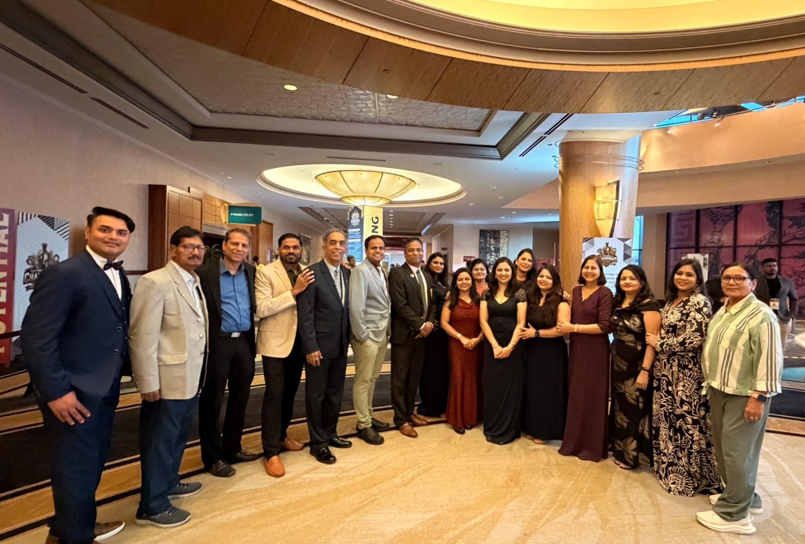 DAAS Financials team gathering